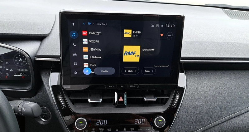 Toyota Corolla cena 135900 przebieg: 11900, rok produkcji 2023 z Ryglice małe 154
